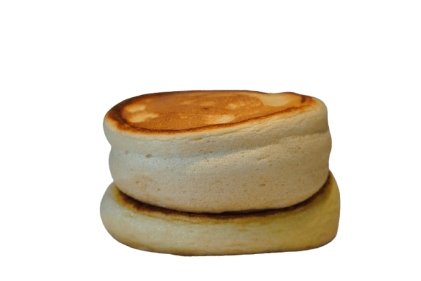 Fuwamai Japanese soufflé pancakes plain golden stack