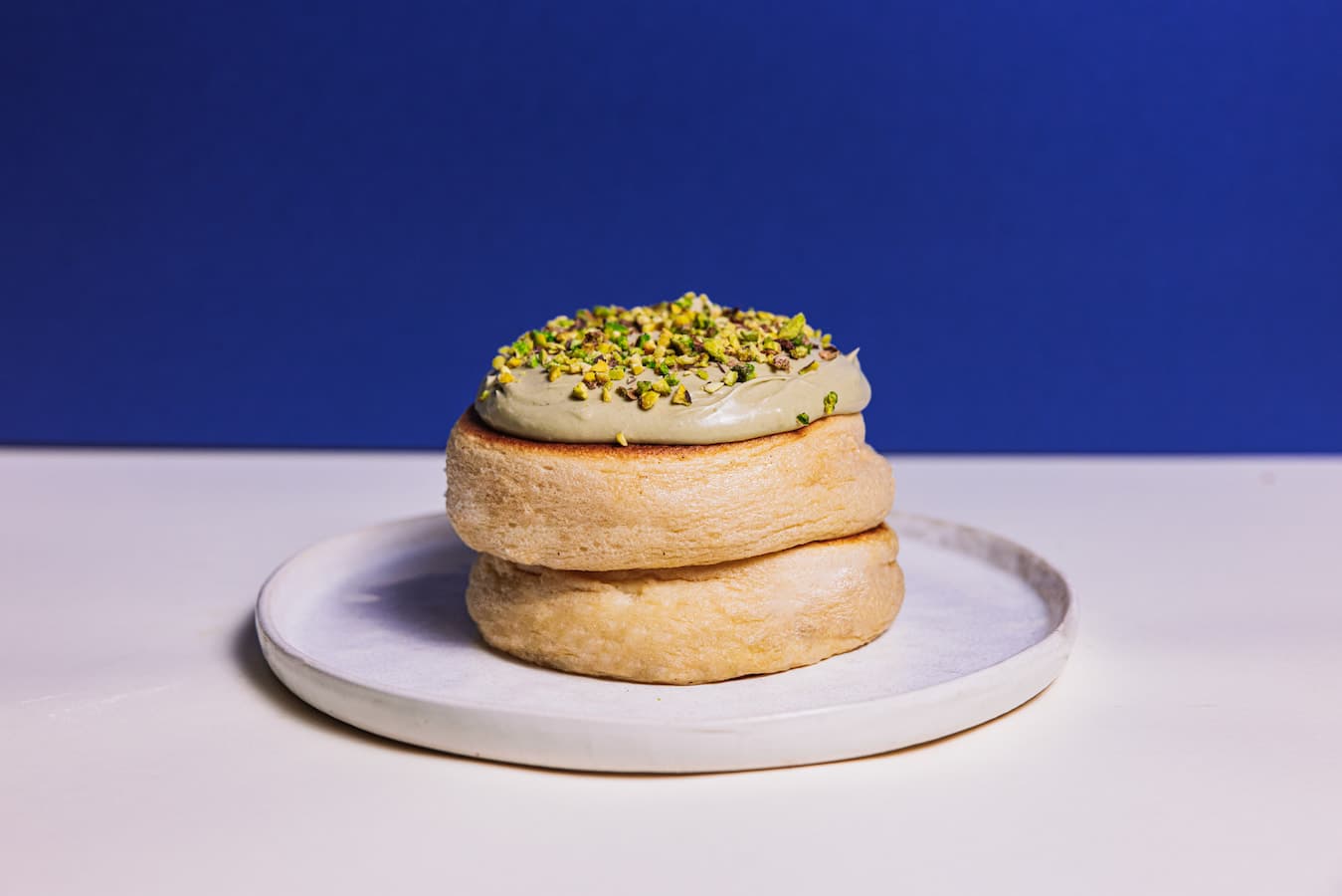 Fuwamai Pistachio & White Chocolate Soufflé Pancakes